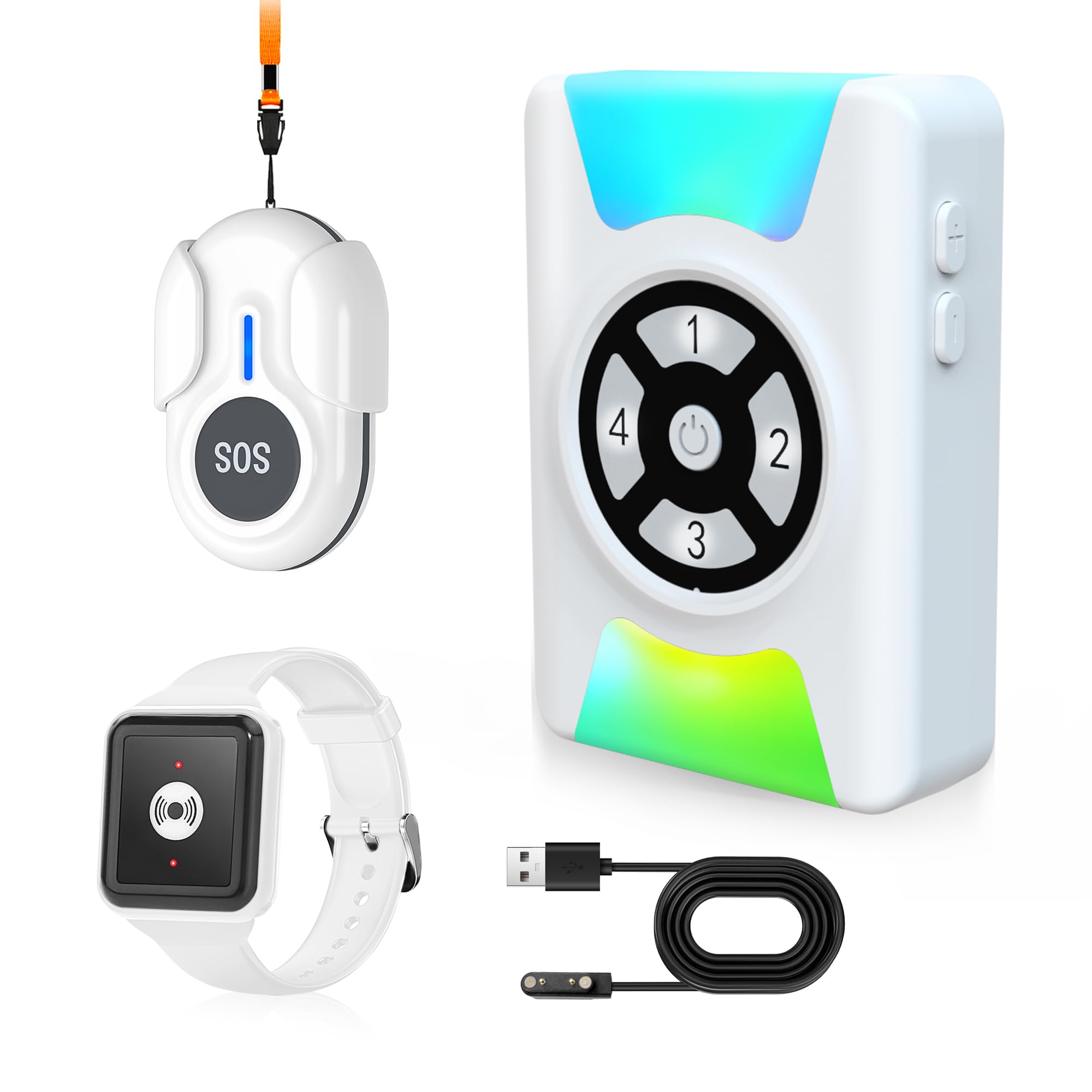[WH] WHW1家護聆腕帶SOS套裝 長者呼叫器