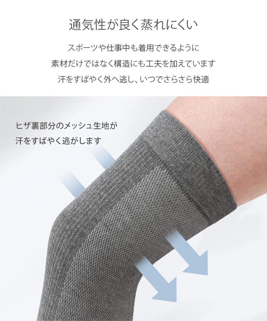 [Hayashi Knit] 紀州備長炭護膝 (兩件裝)