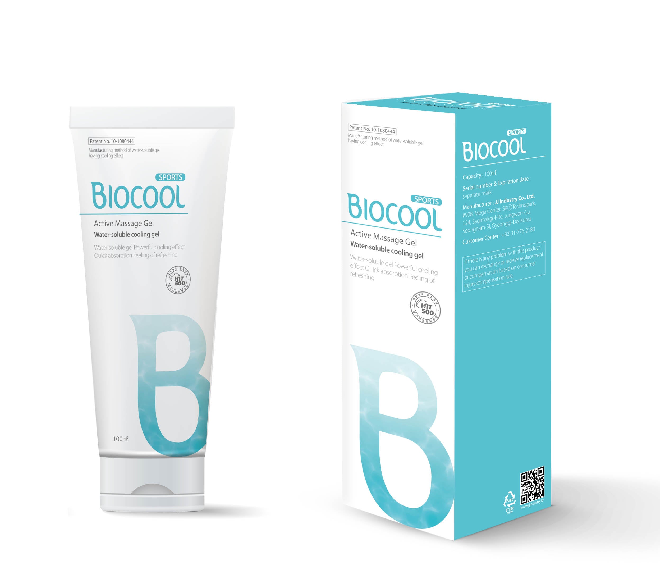 BIOCOOL冰凉薄荷按摩膏