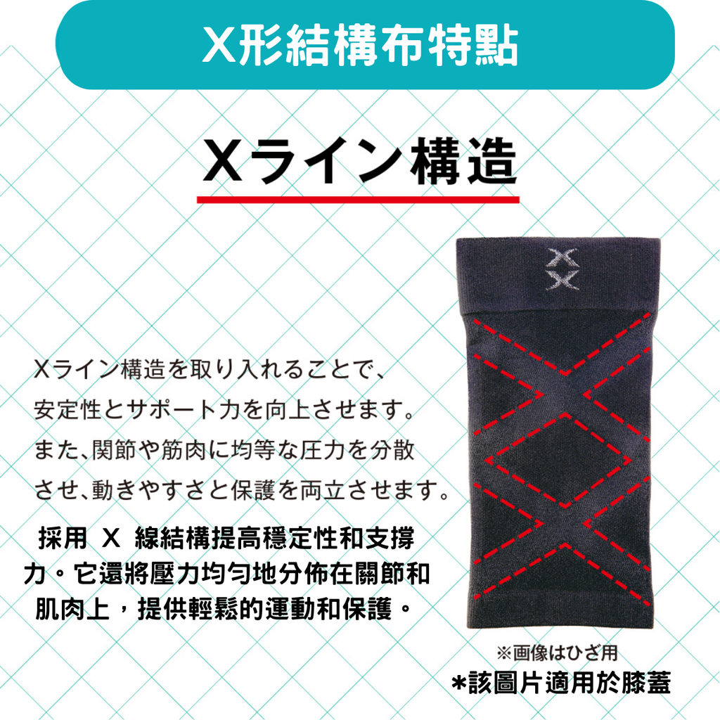 [Alphax] X形承托護腕