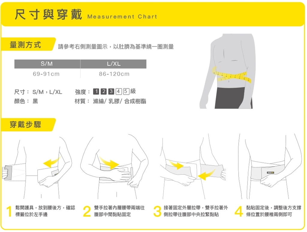 [Bracoo]奔酷 BS30 貼身支撐護腰