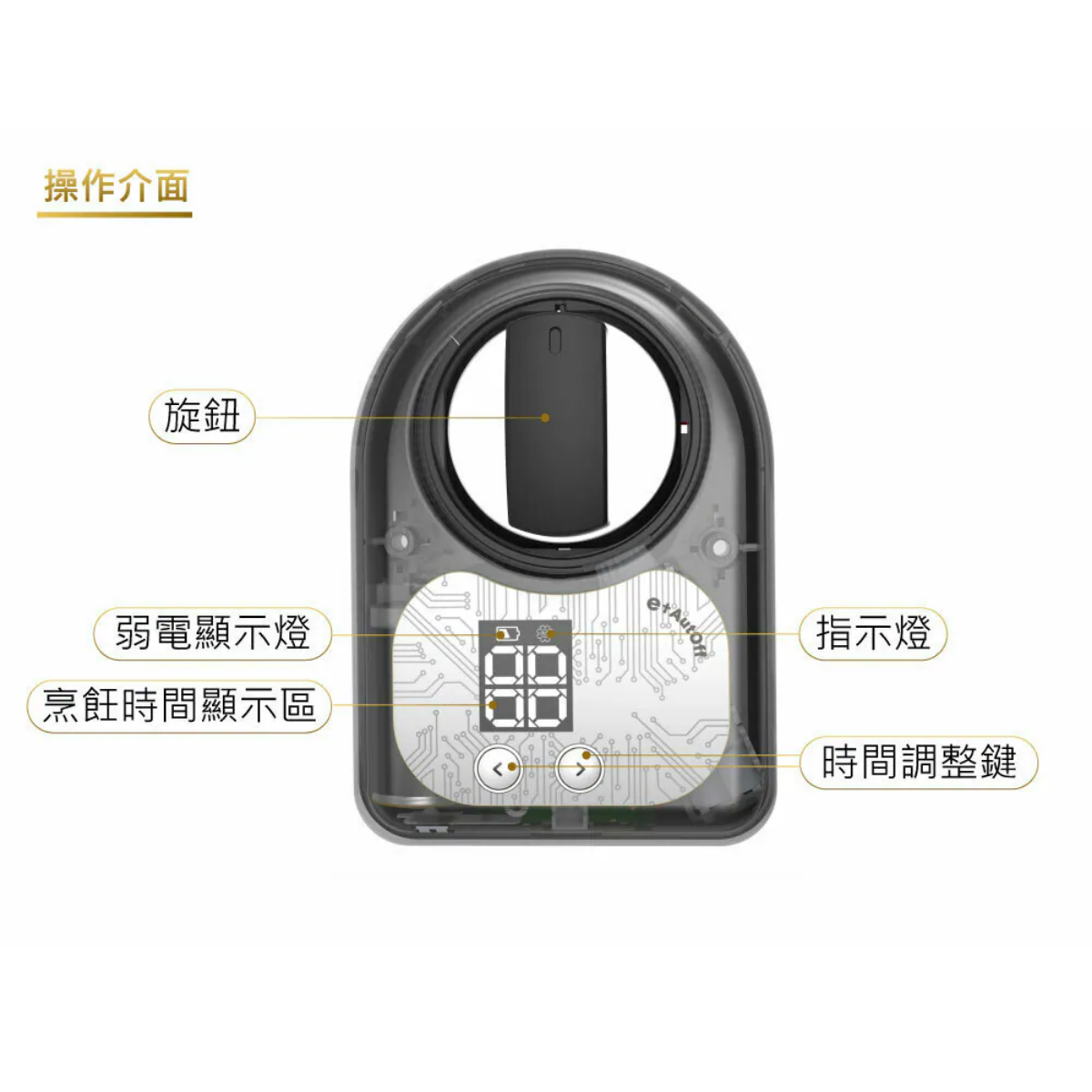 E+煮食爐定時關火裝置