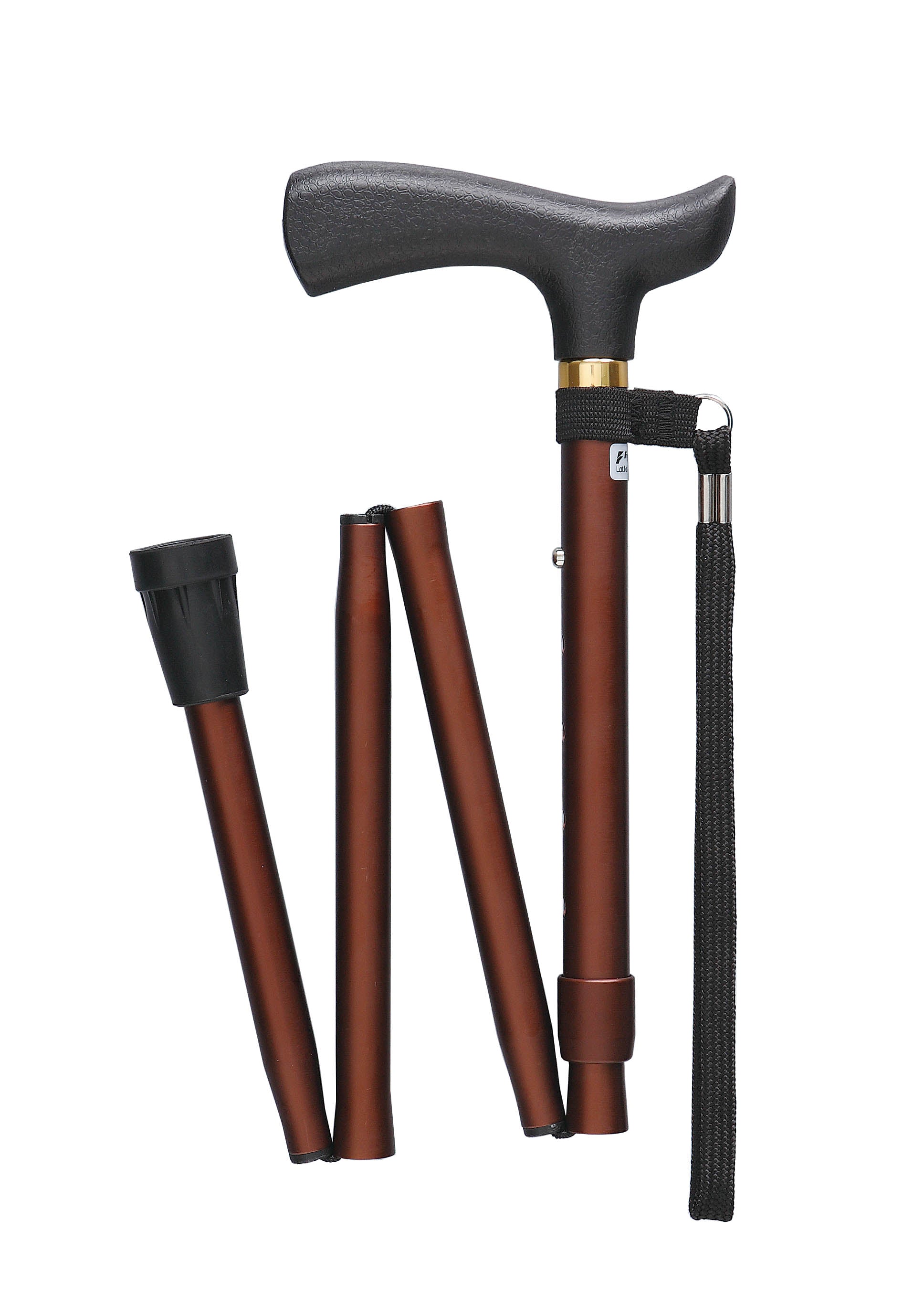 [Fuji Home] (富士家) WB3714單腳折疊拐杖(啡)