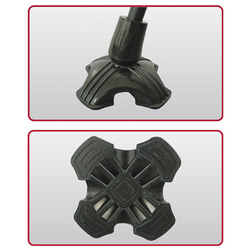 四點拐杖 四抓底塞 360度加強抓地力