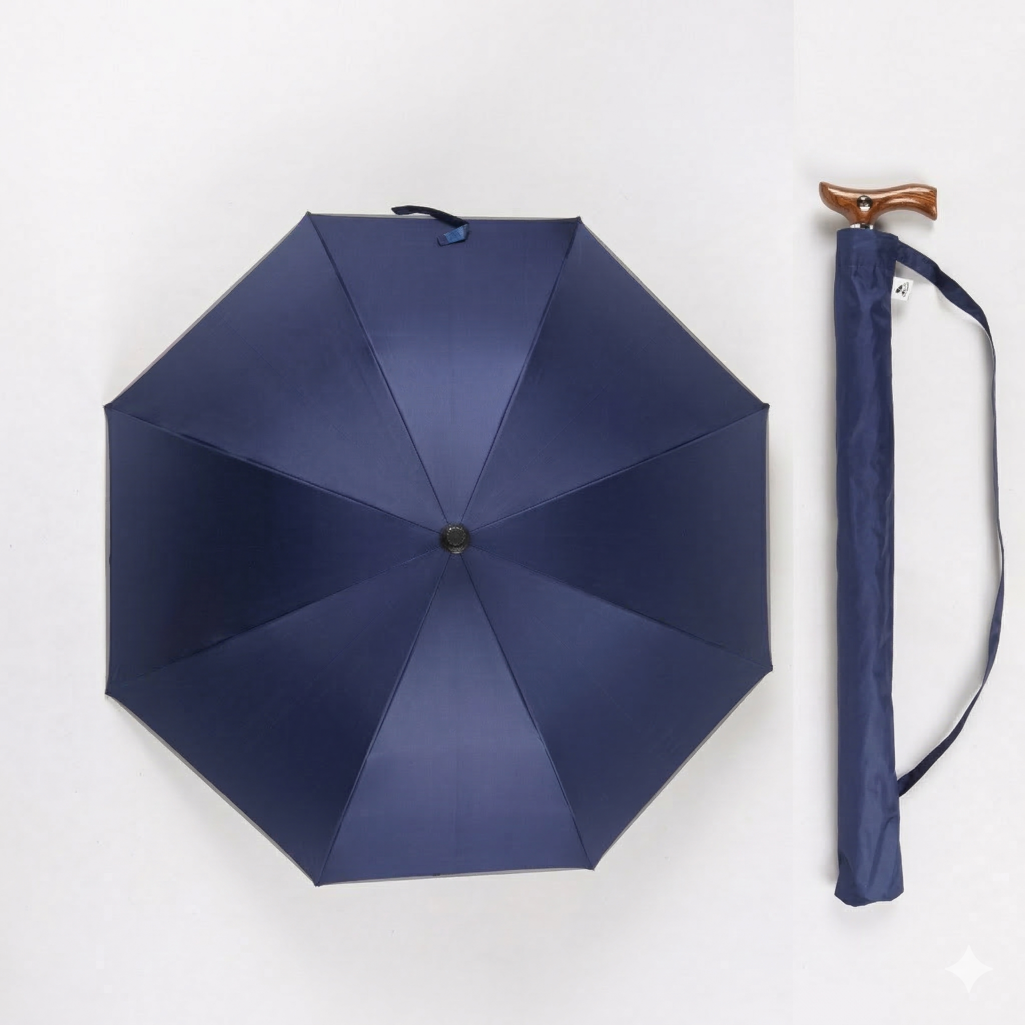 [MedS Support] Adjustable Height Cane Short Umbrella
