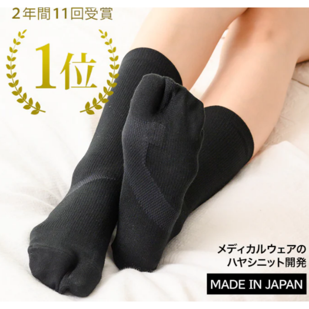 [Hayashi Knit] 拇指外翻襪 M-L