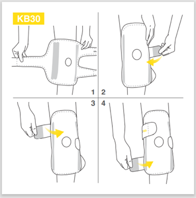 [Bracoo] KB30 360專業雙支撐加固透氣護膝