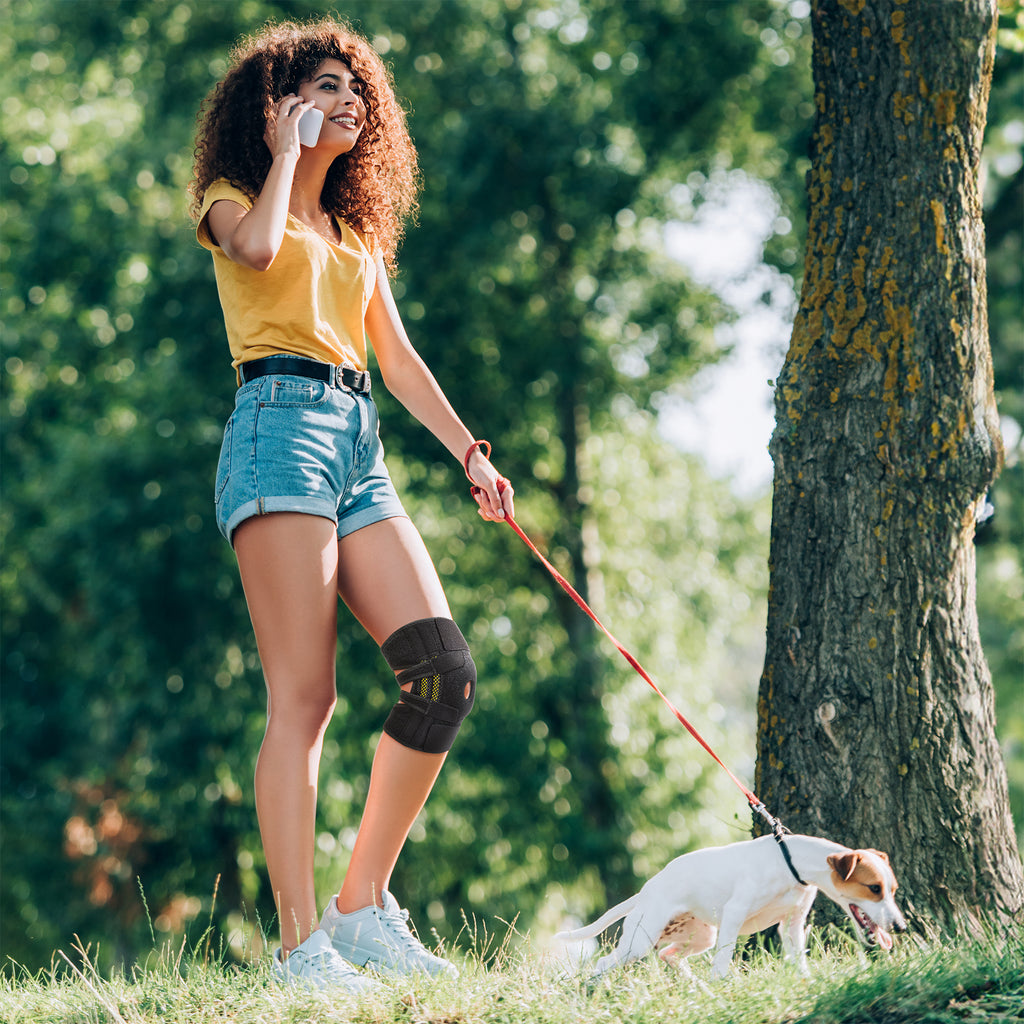 [BRACOO]奔酷 KP32雙支撐透氣親膚可調護膝