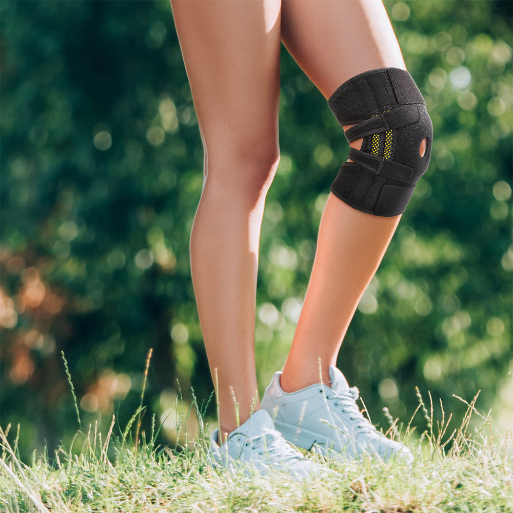 [BRACOO]奔酷 KP32雙支撐透氣親膚可調護膝