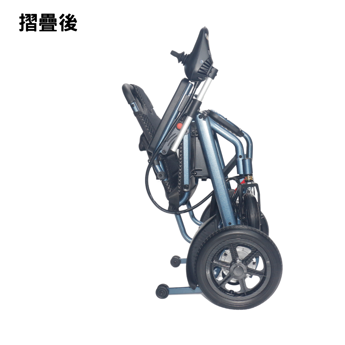 輕量電動輪椅輕鬆折疊收藏方便携帶上車