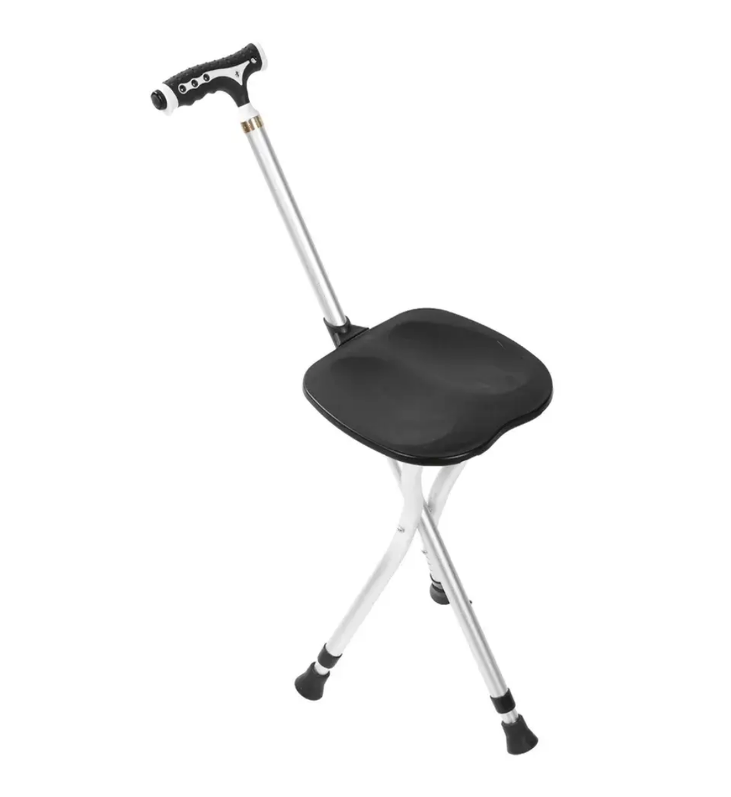 [MedS Support] 折疊三腳拐杖椅