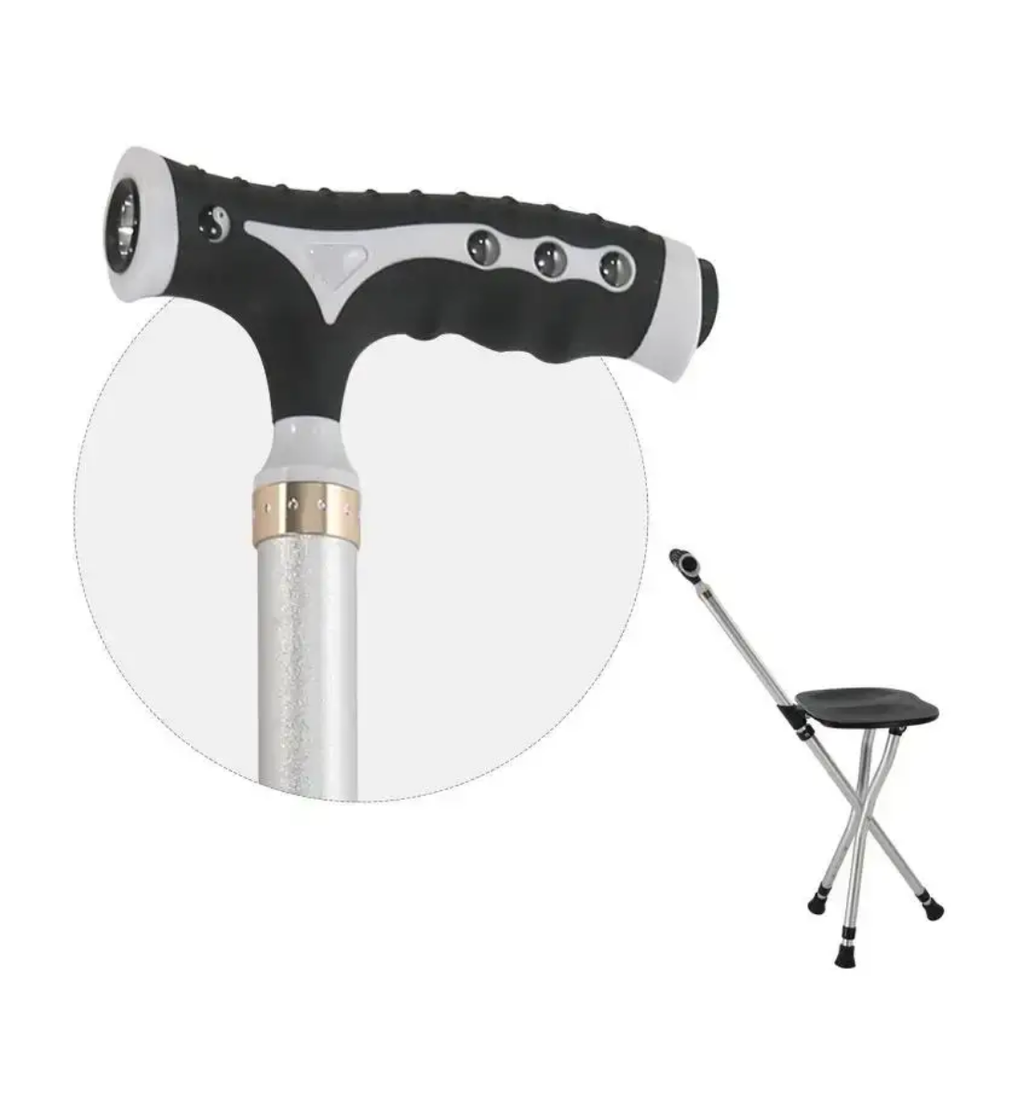 [MedS Support] 折疊三腳拐杖椅