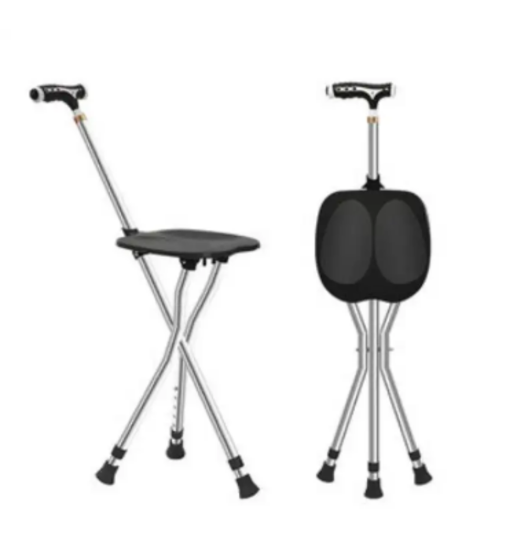 [MedS Support] 折疊三腳拐杖椅