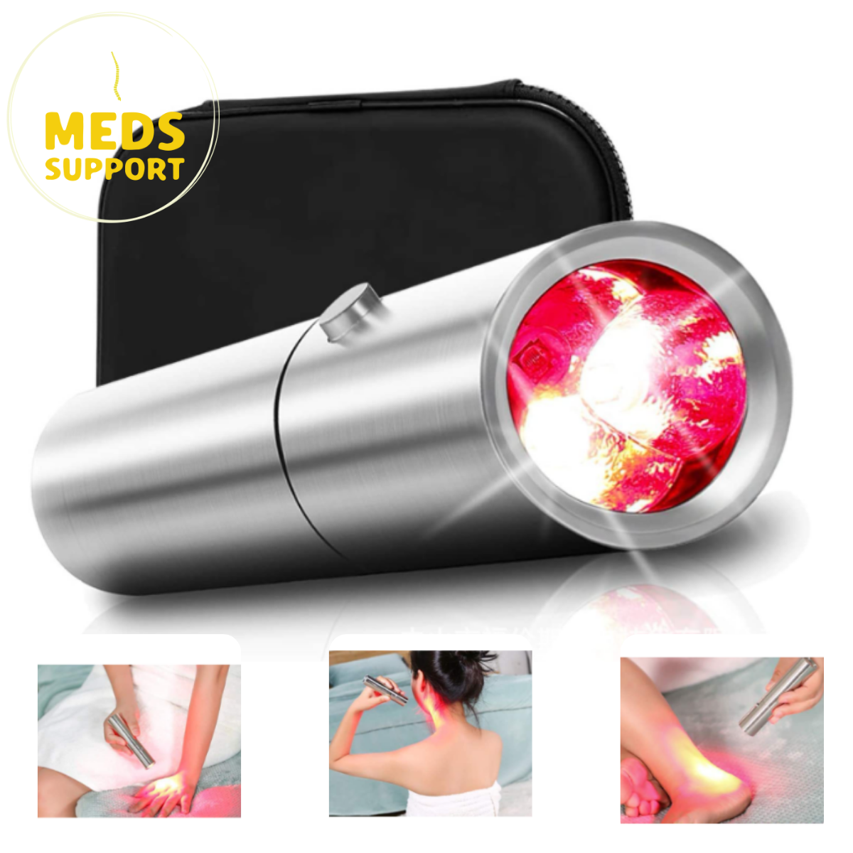 [Meds Support] 紅光理療棒 有效舒緩痛症 促進血液循環 可用於寵物