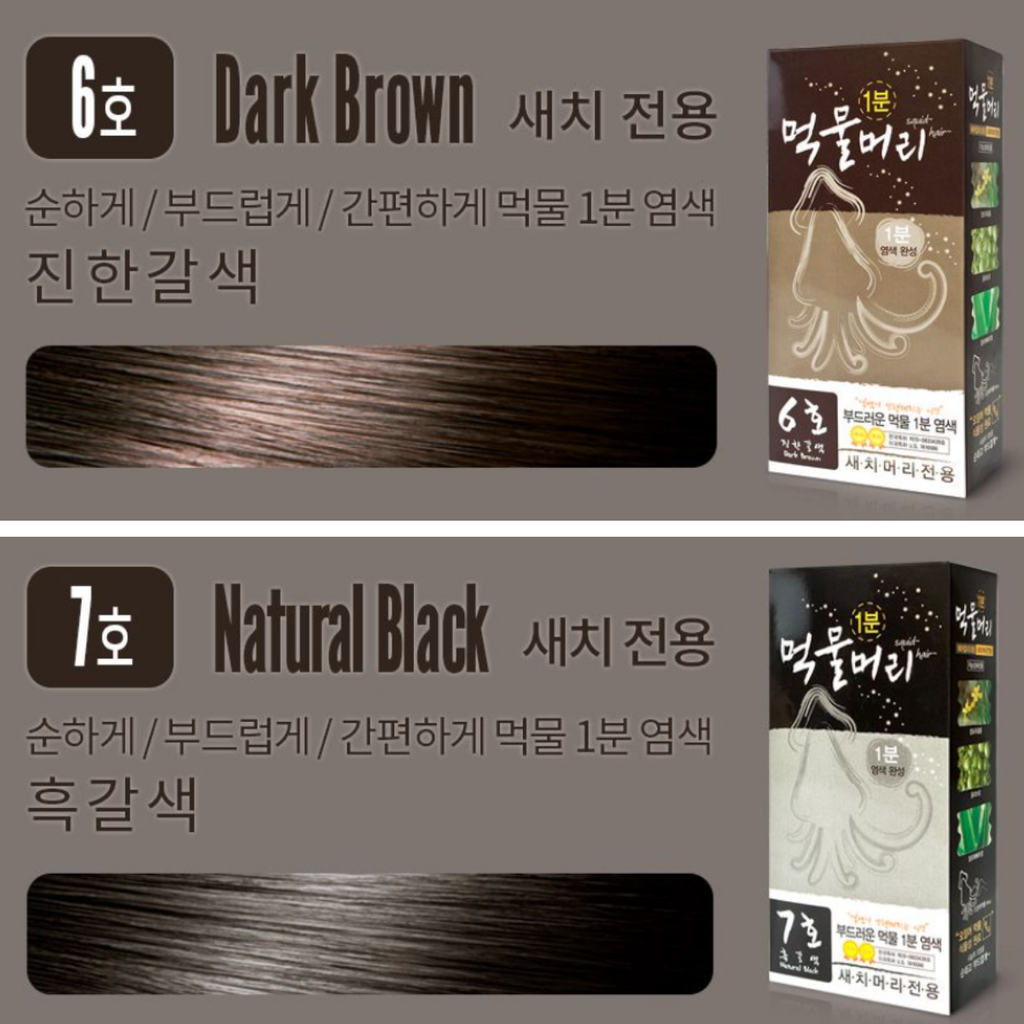 墨頭染髮膏男女快速1分鐘染髮劑 60ml