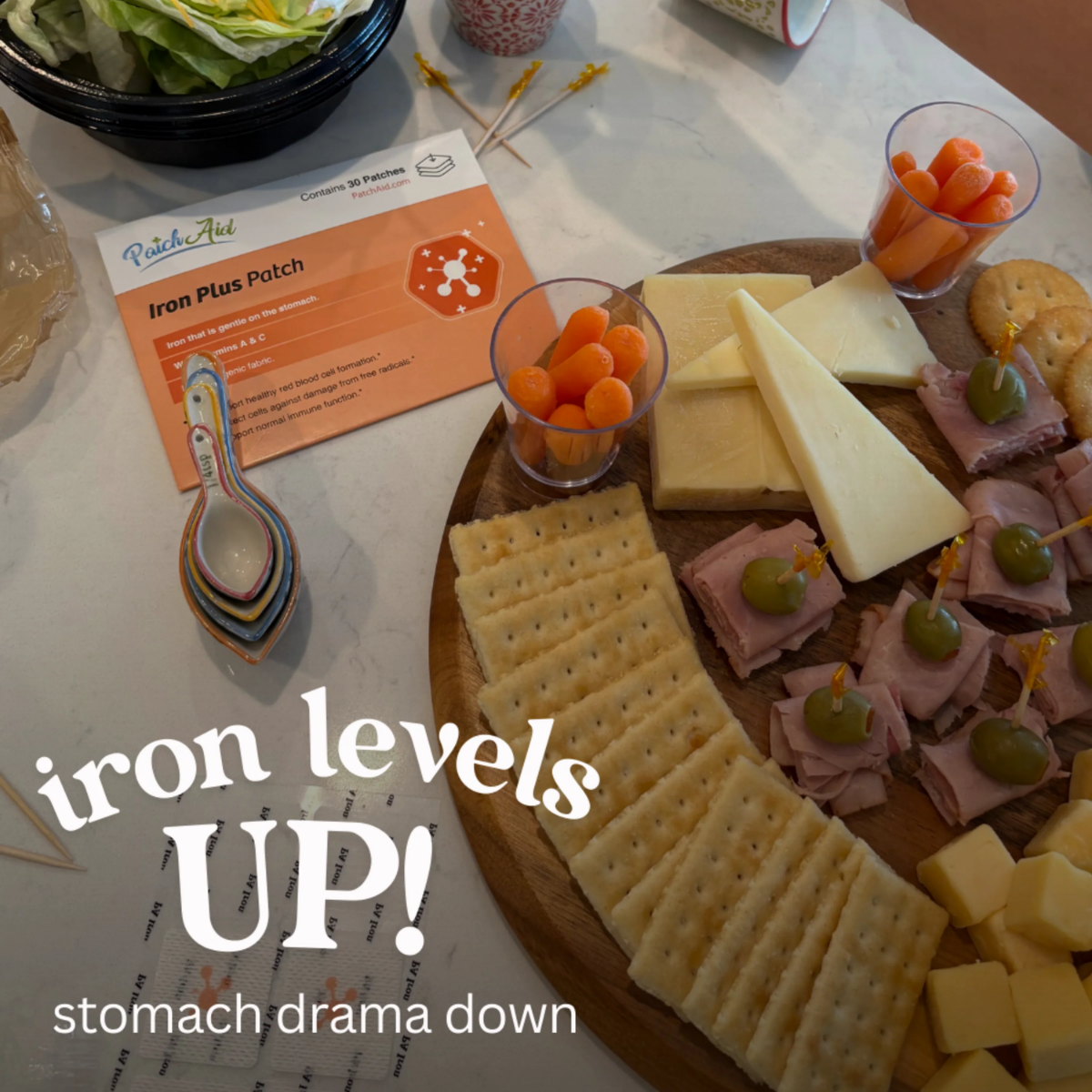 PatchAid 鐵+複合維他命貼片Iron Plus Vitamin Patch