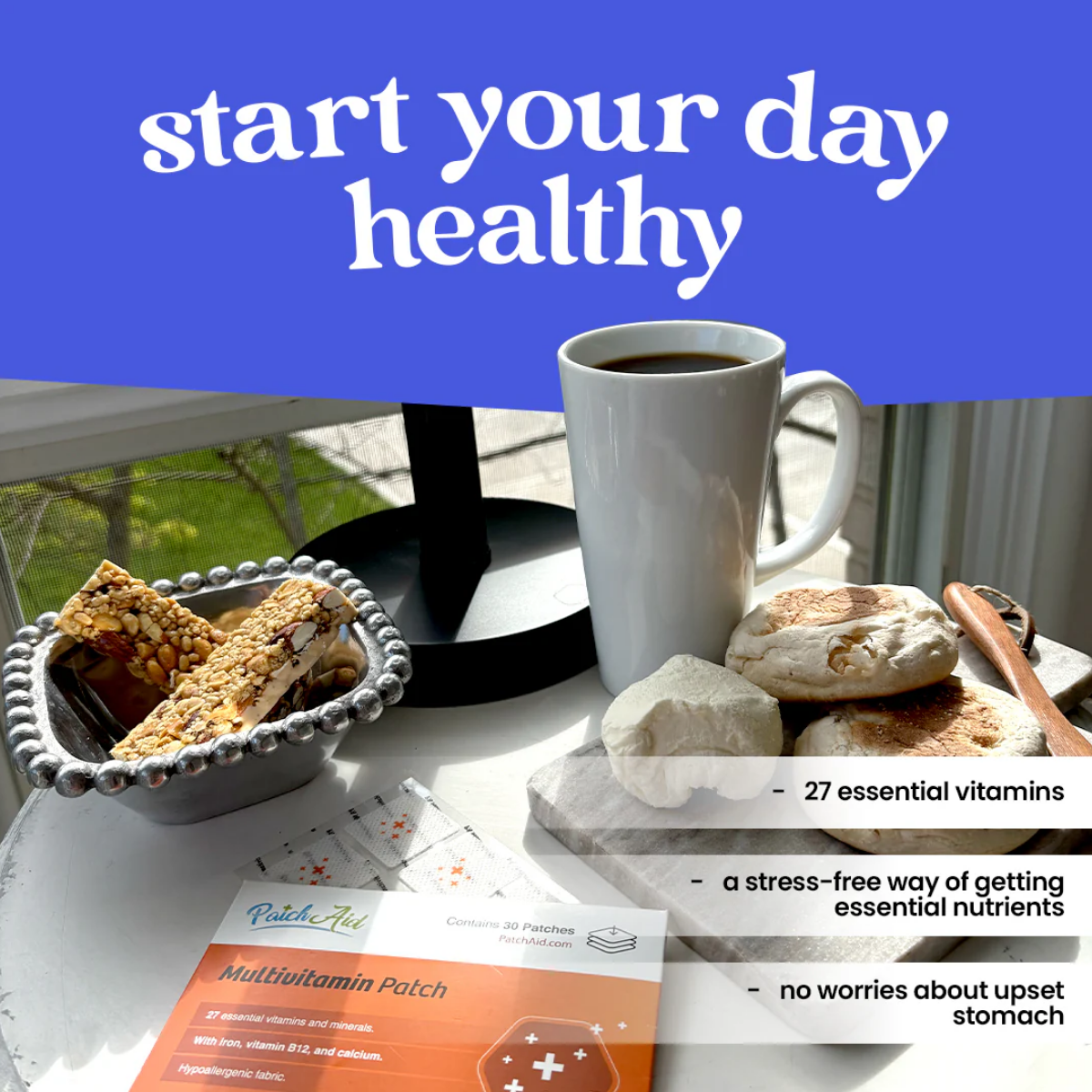PatchAid 全效綜合維他命吸收貼片 Multivitamin Plus Topical Vitamin Patch