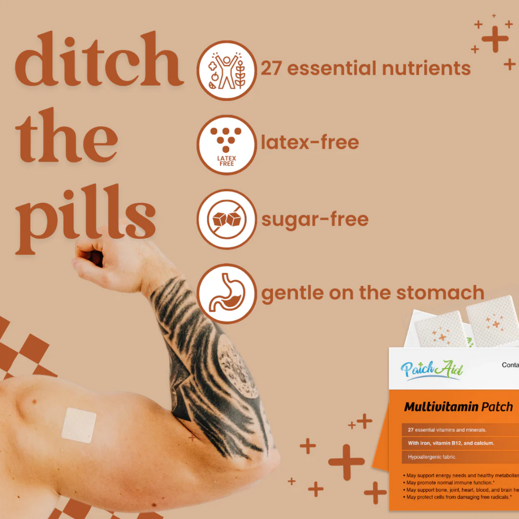 PatchAid 全效綜合維他命吸收貼片 Multivitamin Plus Topical Vitamin Patch