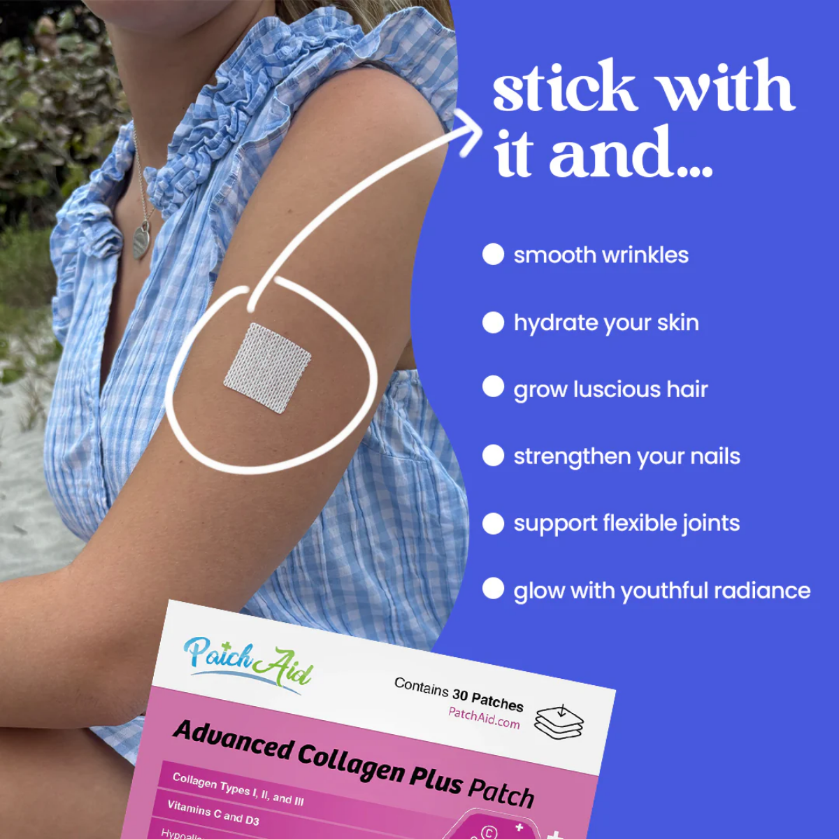 PatchAid 膠原蛋白強化維他命貼片Advanced Collagen Plus Vitamin Patch