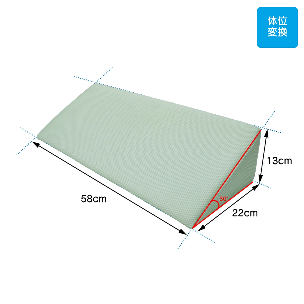 [樂樂健] 三角形靠背床墊 (大) 三角形墊  體位轉移