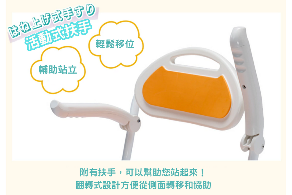 折疊式靠背沐浴椅