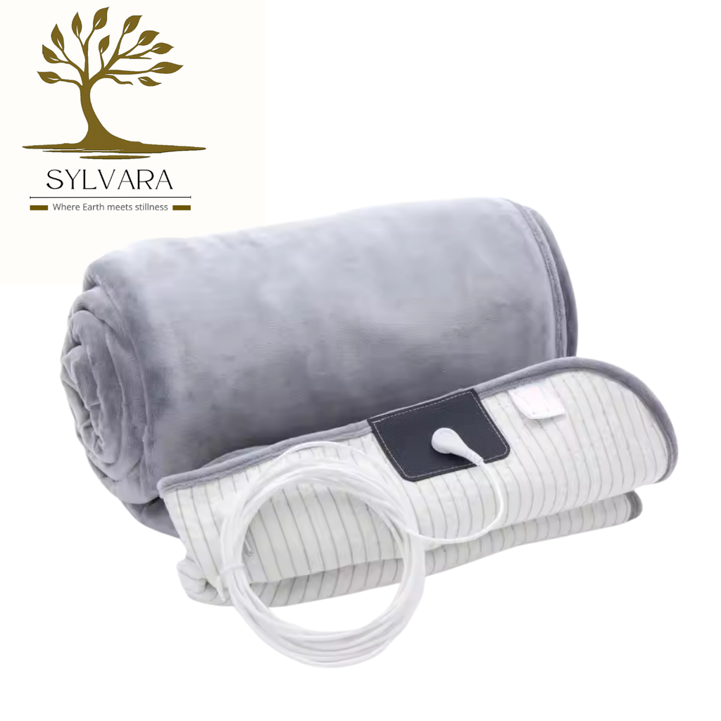 [Sylvara] 接地氣毛毯 絨被 自然療法 改善睡眠