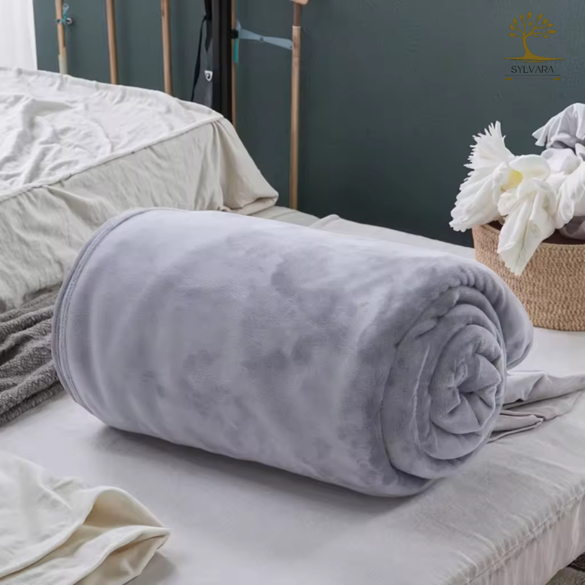 [Sylvara] 接地氣毛毯 絨被 自然療法 改善睡眠