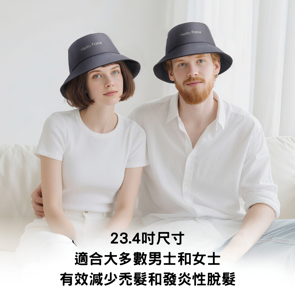 無線深層紅光生髮帽 豐盈告別脫髮