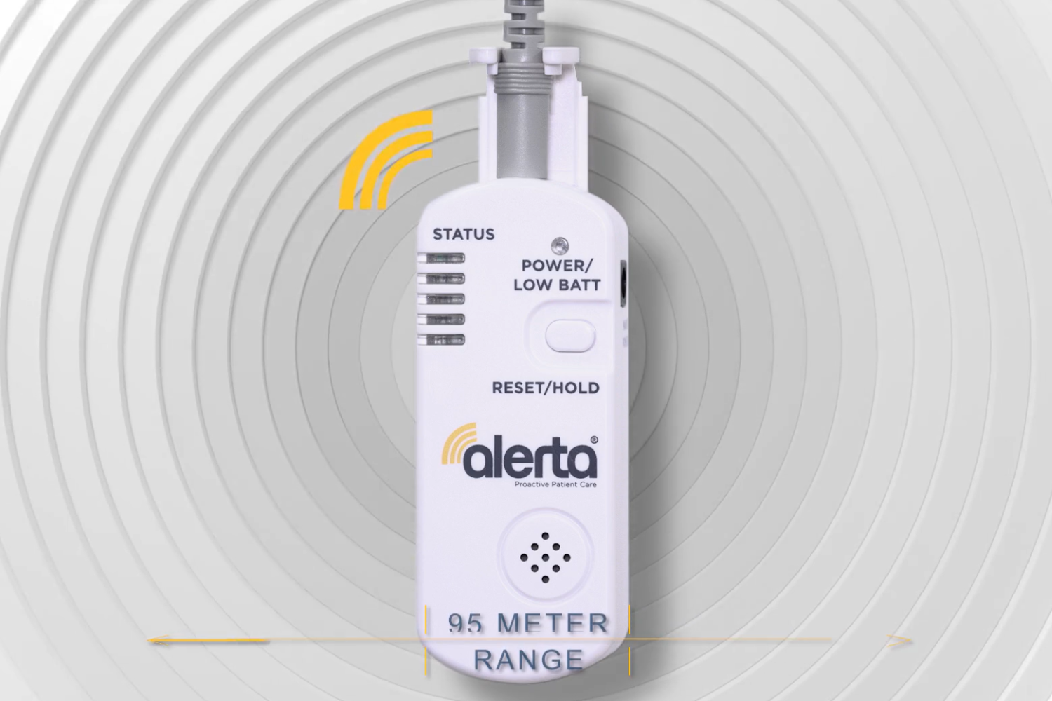 Alerta無線離床警報器系統 無線連接可支援更多配置