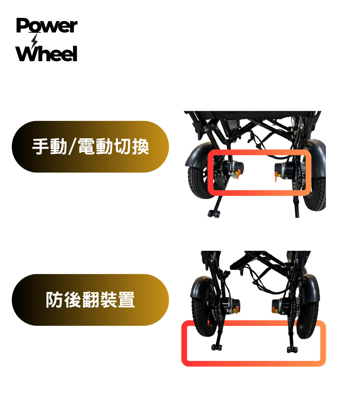 [Power Wheel] XP 電動輪椅 輕鬆折疊