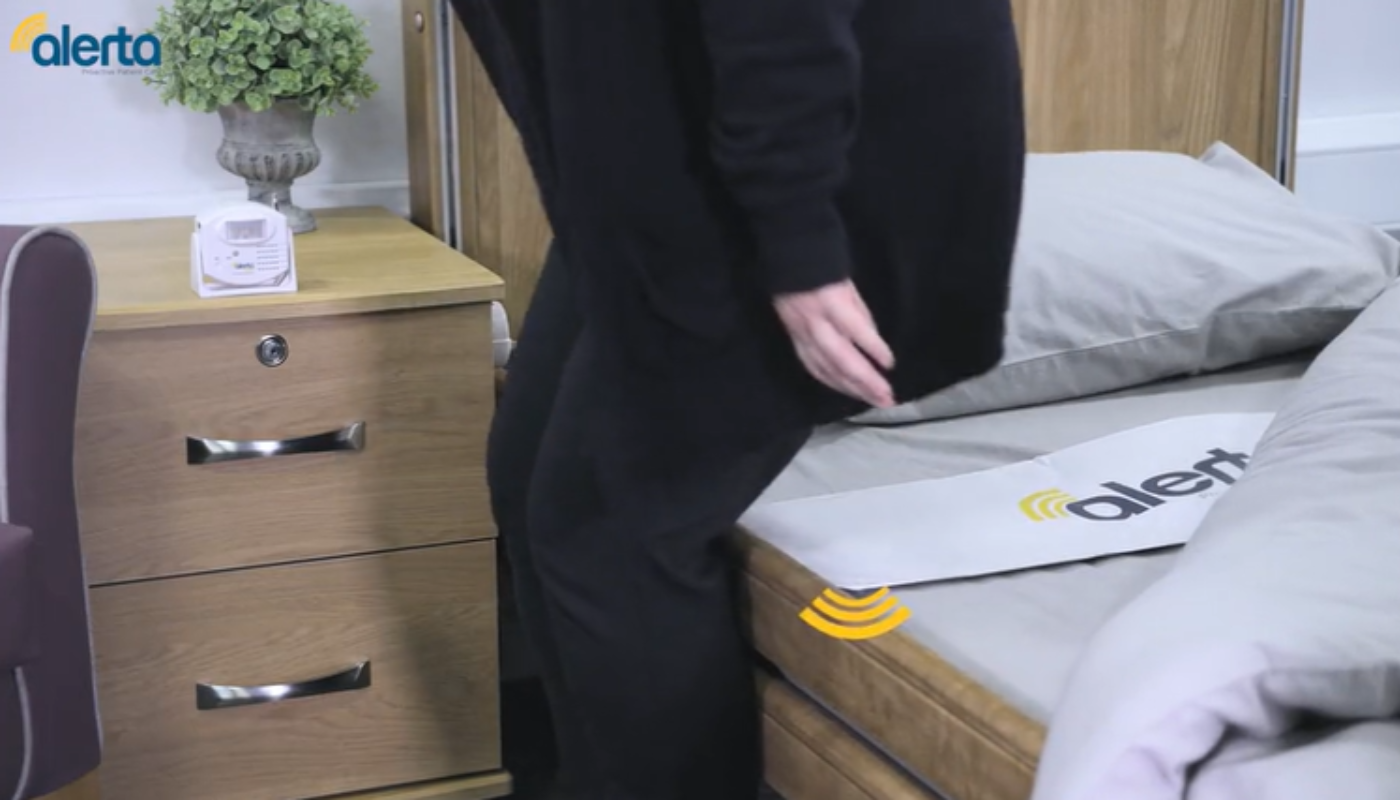 Alerta無線離床警報器系統 0/2/4秒延遲警報