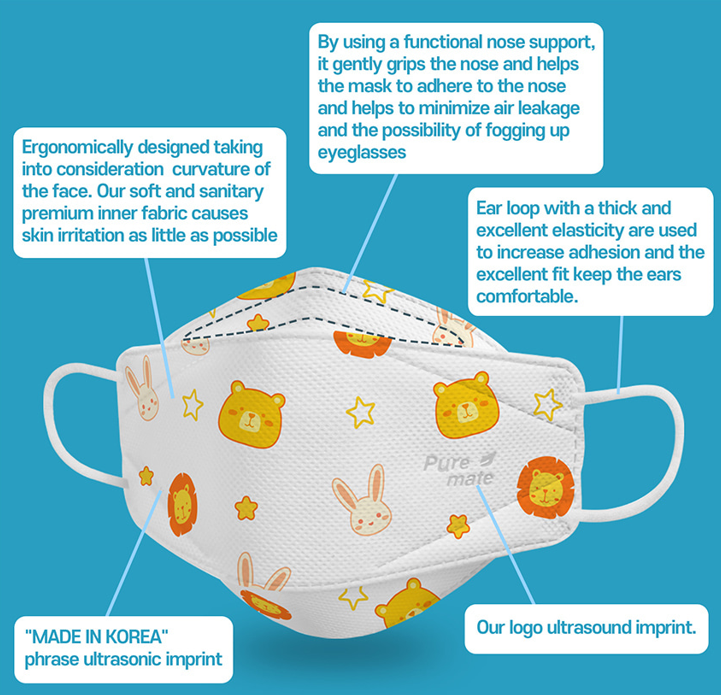 Puremate KF94 兒童口罩