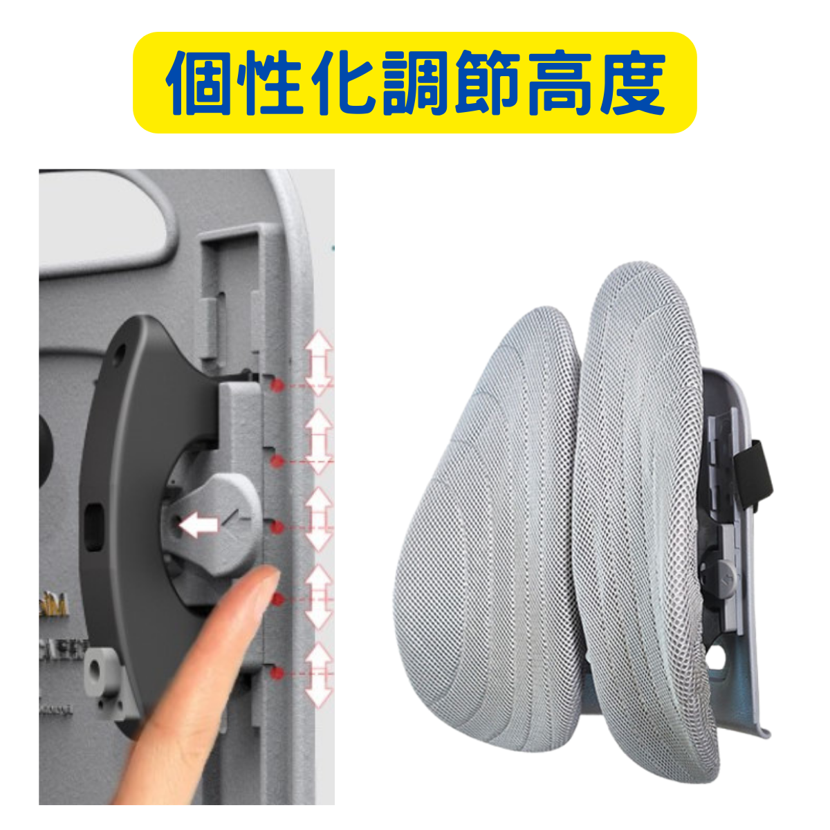 [MedS Support] 雙彈簧雙翼護腰墊