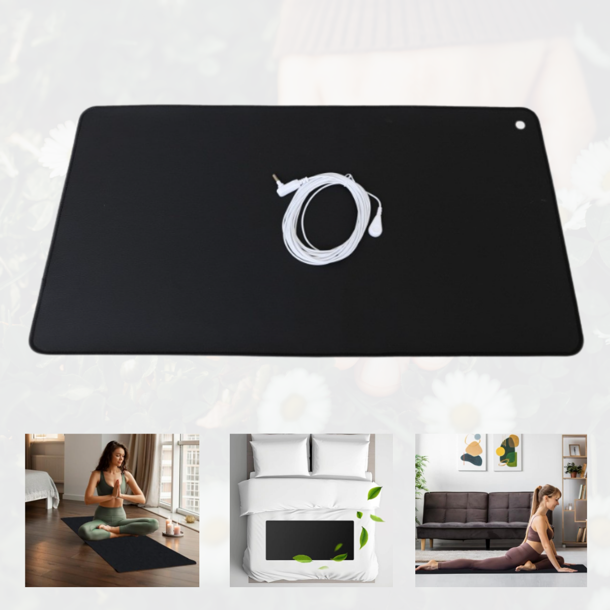 接地氣墊 直接將墊子放在平整的地板上