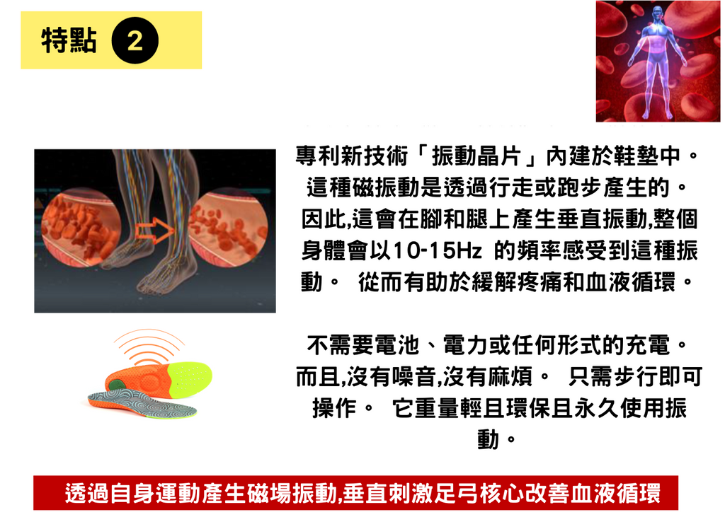 [vibro orthotics] iMOOV 4D減壓舒痛鞋墊 (豪華全墊)