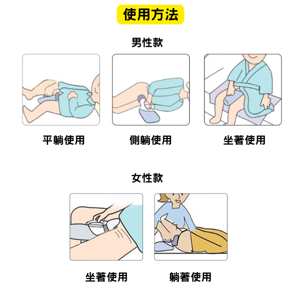 [Meds Support] 日式防漏尿壺