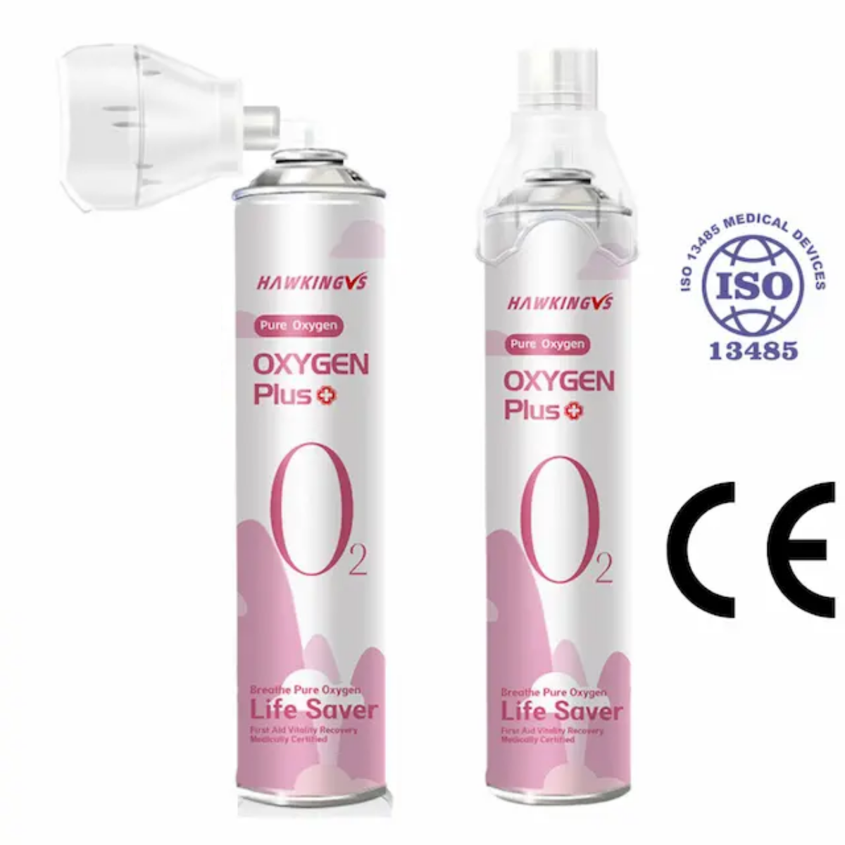 99.6%純度便携純氧氣瓶(面罩式)