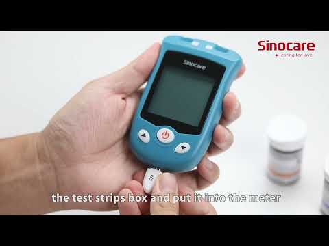 Sinocare AQ UG 2合1血糖尿酸測試儀 血糖尿酸二合一(國際版本)