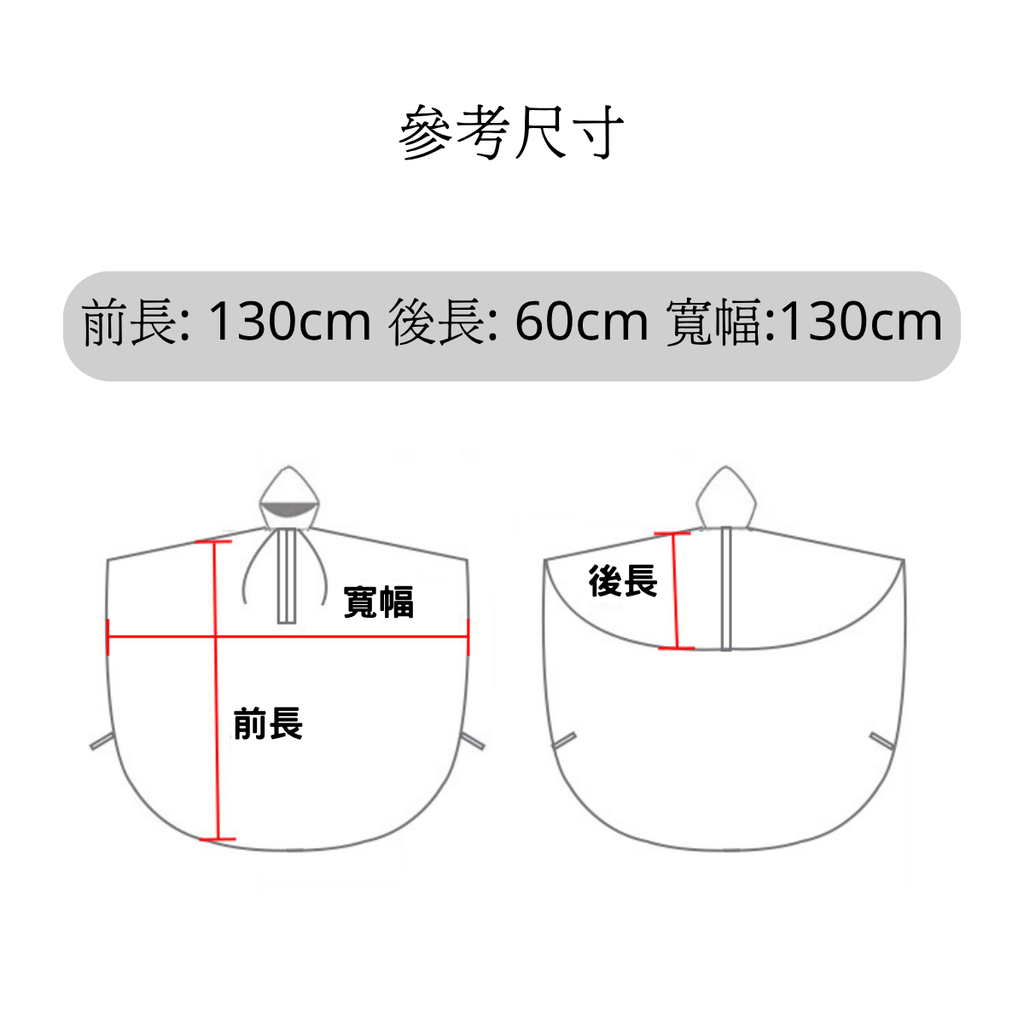 [MedS Support] 輪椅防水雨衣