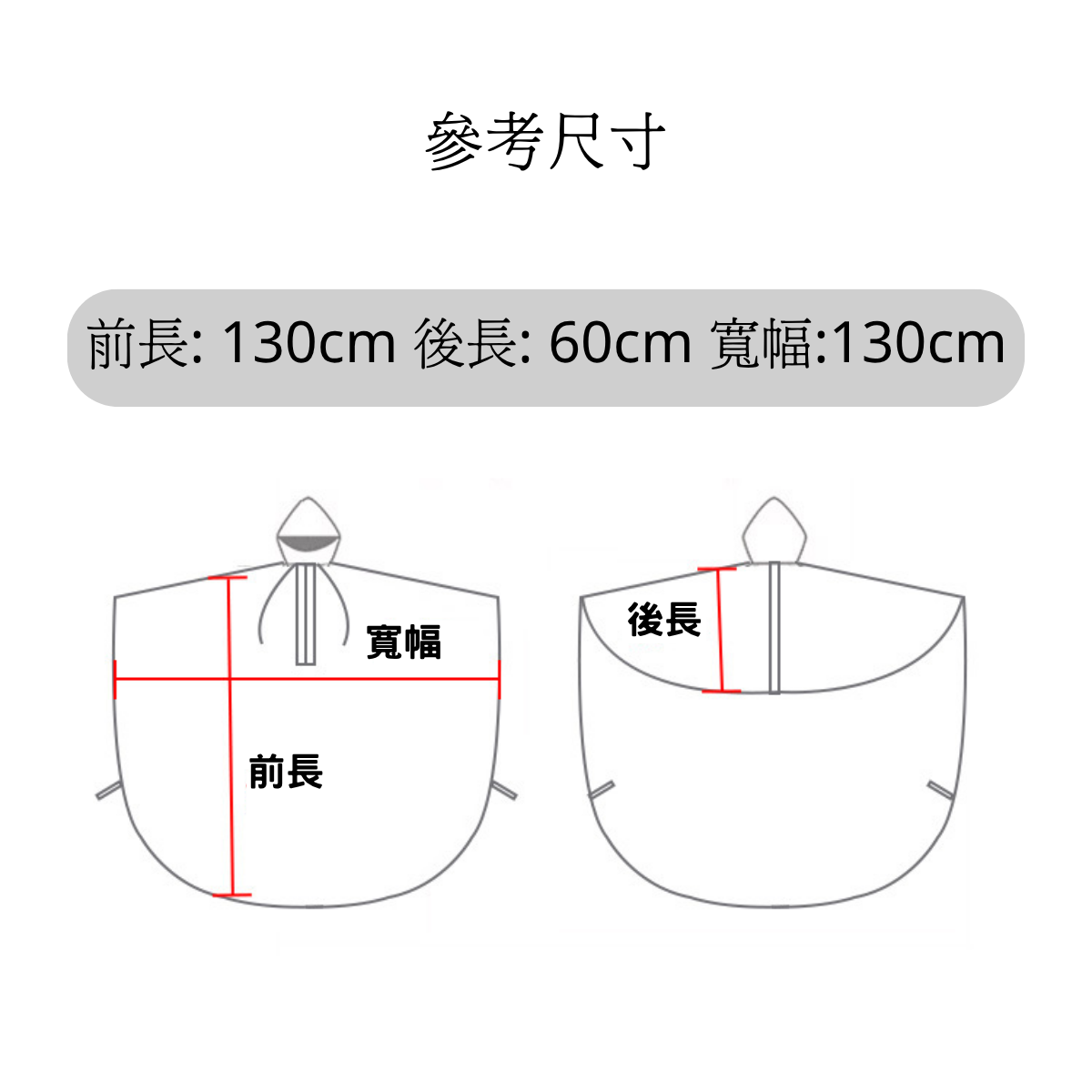 [MedS Support] 輪椅防水雨衣