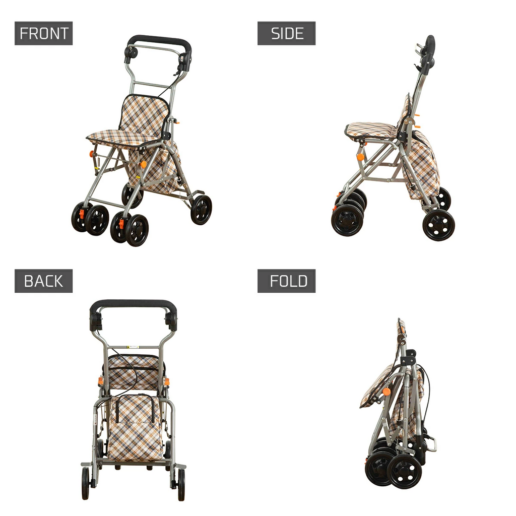 [樂樂健] 輕量購物助行車