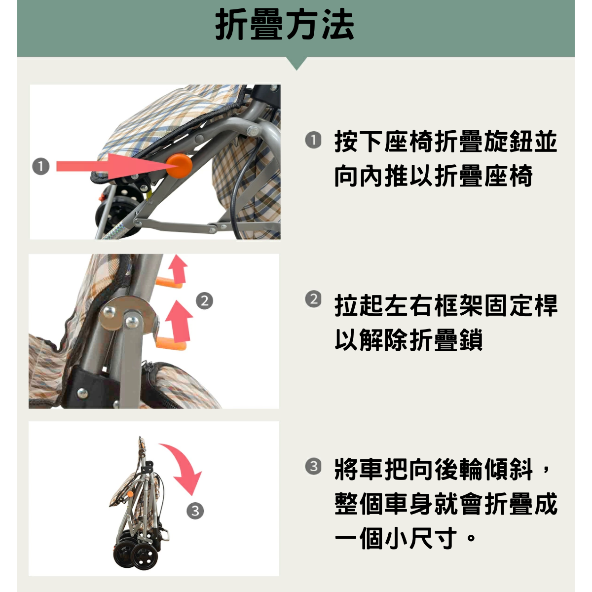 [樂樂健] 輕量購物助行車