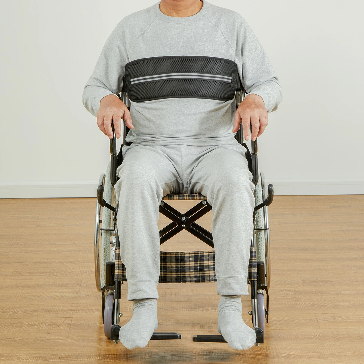 輪椅反光安全帶 (黑色)