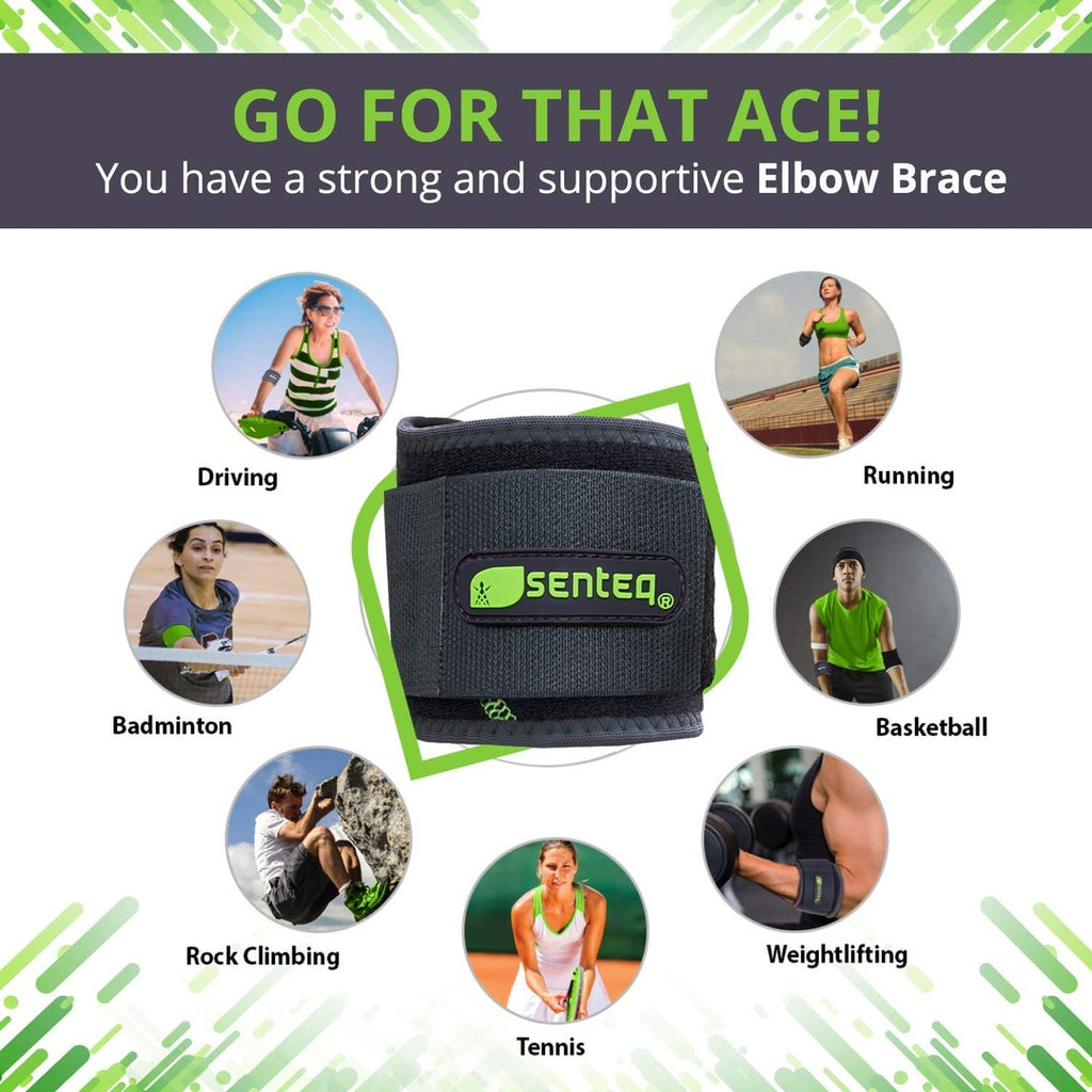 [SENTEQ] 台灣製手肘束帶